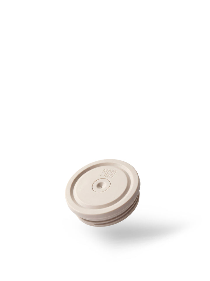 Ivory Beige / Deckel für Strohhalm