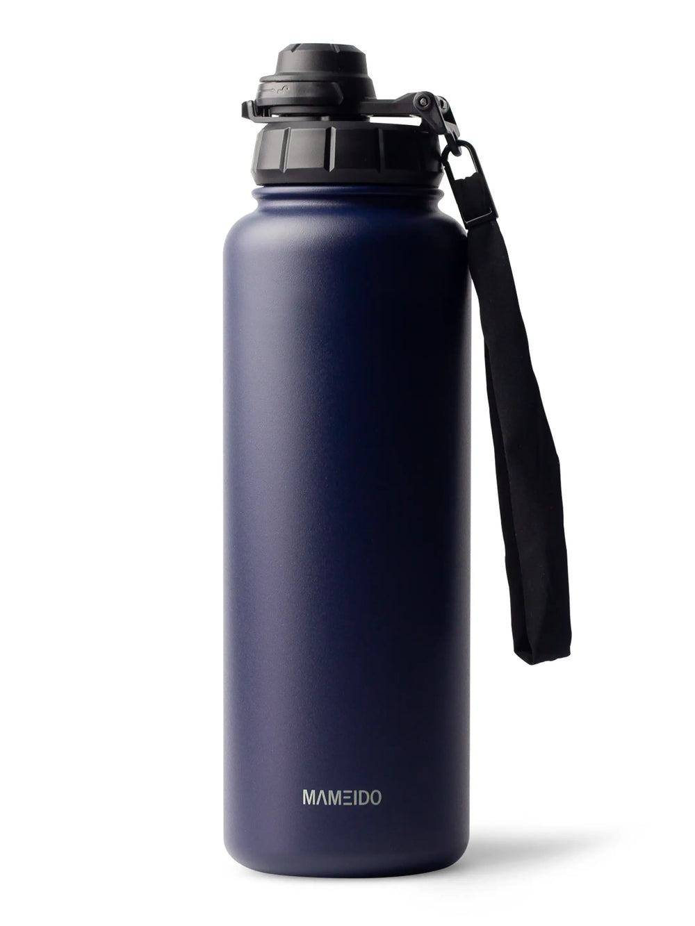 MAMEIDO Thermosflasche mit Strohhalm 1200ml #farbe_dark-night