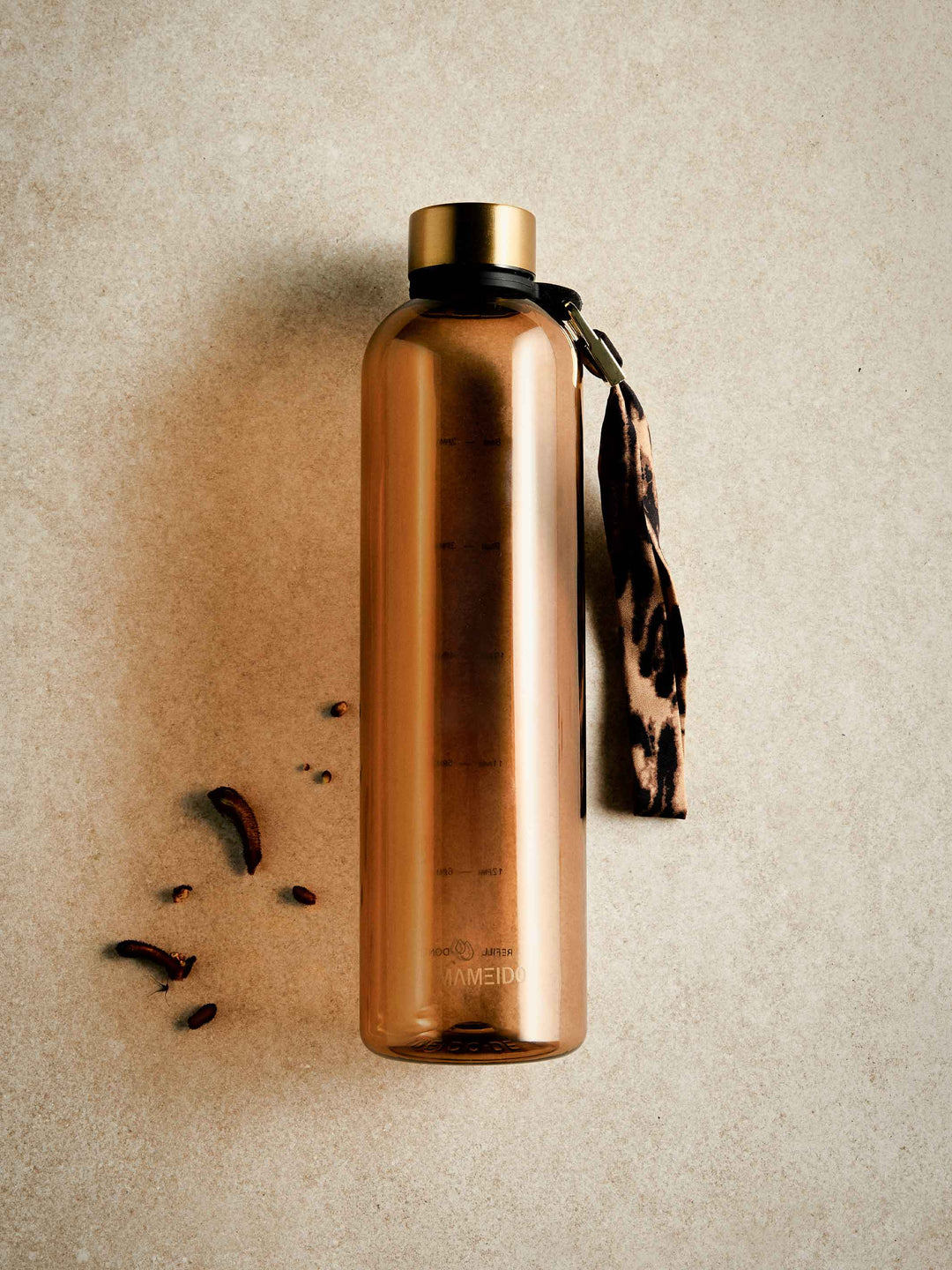 MAMEIDO Trinkflasche Amber Gold #farbe_amber-gold