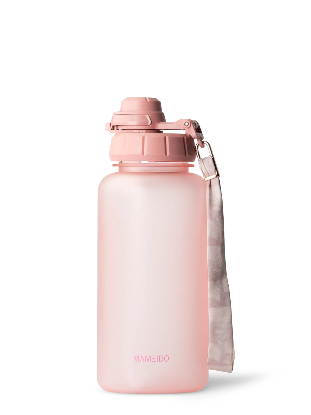 MAMEIDO Trinkflasche mit Strohhalm 1000ml Flamingo Pink #farbe_flamingo-pink